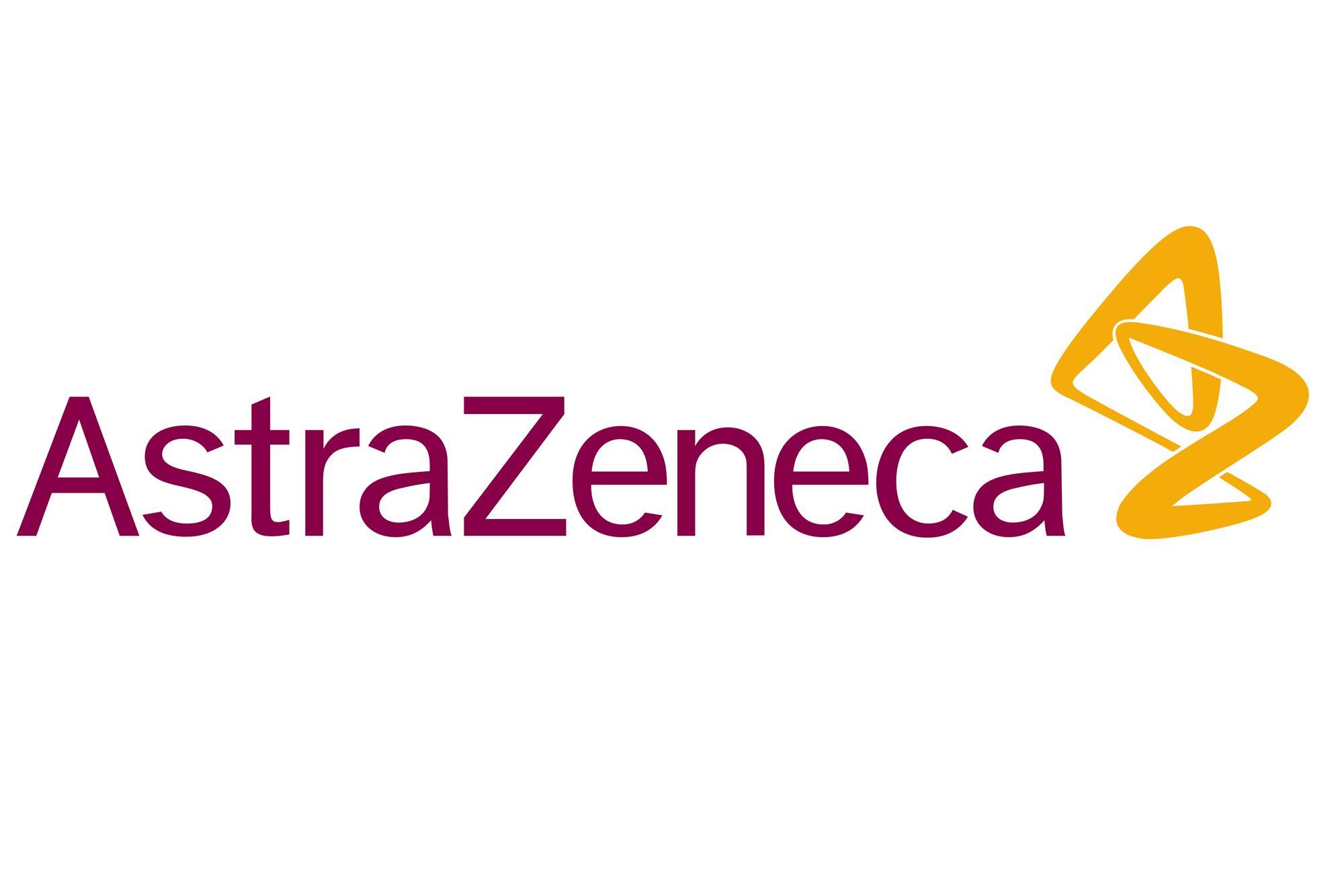 Astrazeneca company logo.