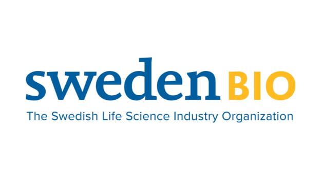 SwedenBIO logo.