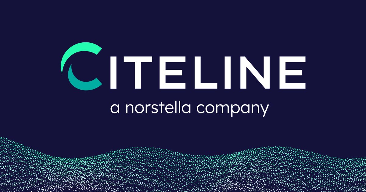 Citeline logo, with tagline underneath that reads a norstella company.