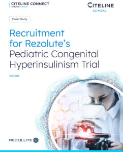 PDF preview of Rezolute Pediatric Trial Case Study.